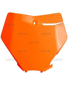 UFO Etunumerokilpi KTM125-525 SX/SXF 2019- Oranssi 127, KT04094127