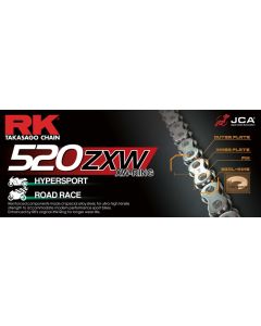 RK 520ZXW XW-rengasketju +CLF (niittil.), 520ZXW-110+CLF