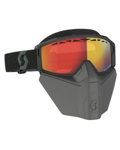 Scott Goggle Primal Safari Facemask LS black ls red chrome