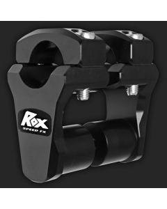 Rox Pivoting Riser 2" korotus x 28,6mm tappi x 28,6mm Ohjaustanko, Musta, 1R-P2PPK