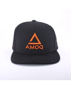 AMOQ Original Snapback Lippis Musta/Oranssi