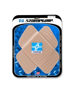 Stompgrip Universal Quadrilateral Tank Grips - Icon : Clear, 50-14-0005