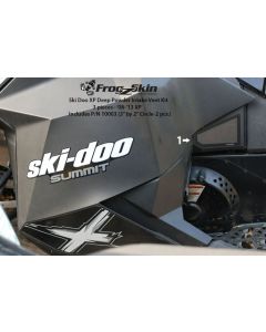 Frogzskin Ski-Doo XP 800R Carb Intake Vent Kit 2008-18 (3pc), F0037