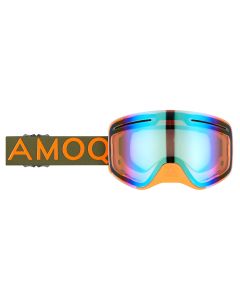 AMOQ Vision Vent+ Magnetic Ajolasit Military Vihreä/Oranssi - Kulta Peili