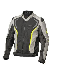 Grand Canyon Bikewear Tekstiilitakki Malibu Vaalean Harmaa/Musta/Keltainen
