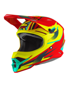ONeal Helmet 3-serie Riff 2.0 Punainen/Keltainen Fluo