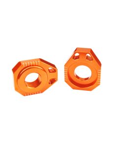 Scar Axle Blocks - Ktm Orange color, AB502