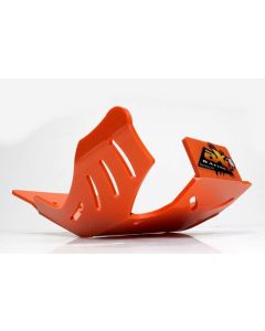 AXP Skid Plate Orange Ktm EXC250-EXC300 17-, AX1454