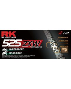 RK 525ZXW XW-rengasketju +CLF (niittil.), 525ZXW-112+CLF