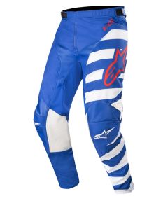 Alpinestars housut Racer Braap, sini/valko/punainen