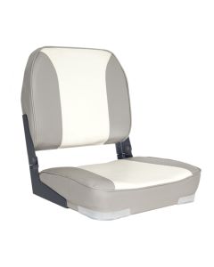 Os Deluxe Fold Down Seat Upholstered Grey/White