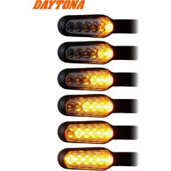 Daytona D-light Stellar Sequential led vilkut, musta, 88266