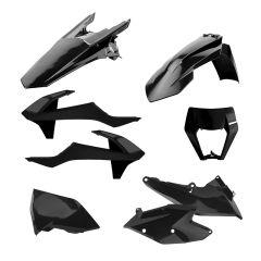 Polisport kit enduro w/mask KTM EXC/EXC-F(17-19) black (1), 90883