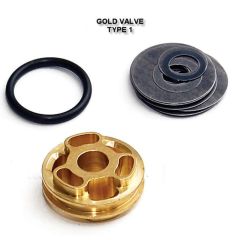 Race Tech Fork Rebound gold valve kit FRGV 2302, FRGV 2302