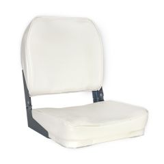 OS DELUXE FOLD DOWN SEAT UPHOLSTERED WHITE