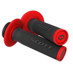 SCOTT Grip SX II Lock On + Cam Set black/red