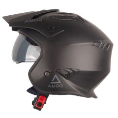 AMOQ Blister Jet Helmet Black