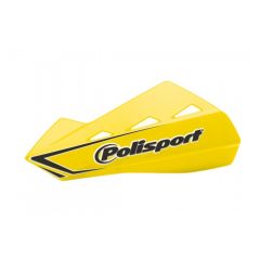 Polisport Qwest käsisuojat + kiinnikesarja keltainen RM01
