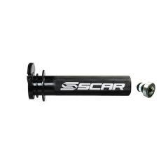 Scar Aluminum Throttle Tube + Bearing - Ktm/Husqvarna Black color, TT502