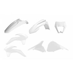 Polisport kit w/mask enduro restyling KTM EXC/EXC-F(14-16) white ktm (1), 90879