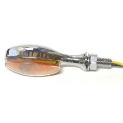 Hyper Microvilkut, kromattu metalli, oranssi lasi, MC-01339
