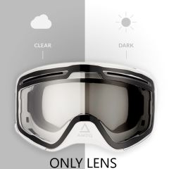 AMOQ Vision Vent+ Dual Lens - PHOTOCROMATIC - Kirkas