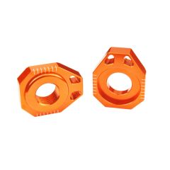 Scar Axle Blocks - Ktm Orange color, AB503