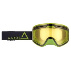 AMOQ Vision Vent+ Magnetic Ajolasit Musta-Vihreä - Keltainen