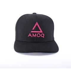 AMOQ Original Snapback Lippis Musta/Pinkki