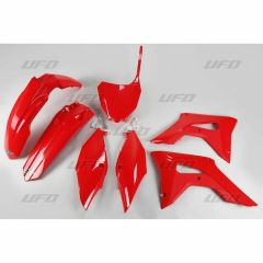 UFO Muovisarja 5-osainen Punainen 070 CRF250R 18- / CRF450 2017-20, HOKIT119070 SEPARETE PACKING