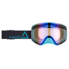 AMOQ Vision Vent+ Magnetic Ajolasit Musta-Turkoosi - Sininen Peili