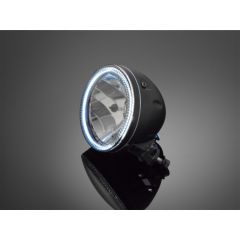 Highway Hawk Headlight with Led-Ring, 68-0350