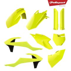 Polisport plastic kit SX125/150, SX-F250/350/450 16-18 Flo yellow (1), 90740