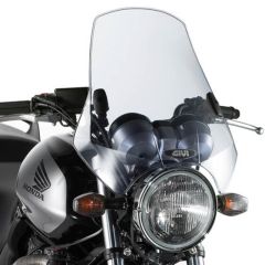 Givi Universal screen with 2 point handlebar, smoked 42,5 x 42 cm (HxW) - A660