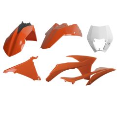 Polisport Complete Kit KTM EXC/EXC-F/XC-W/XCF-W (12-13) w/mask OEM Color (1), 90855