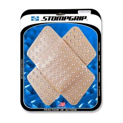 Stompgrip Universal Quadrilateral Tank Grips - Super Volcano : Clear, 50-12-0005